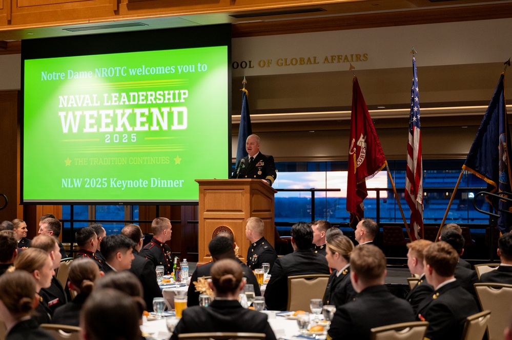 University of Notre Dame NROTC Hosts 30th Annual Naval Leadership Weekend