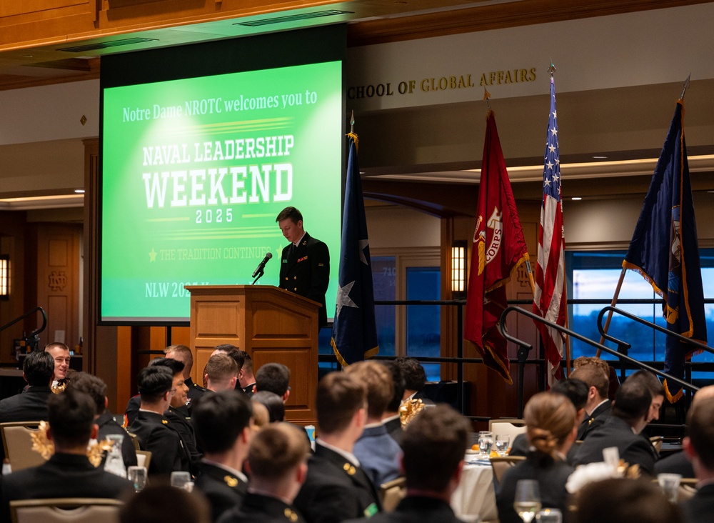 University of Notre Dame NROTC Hosts 30th Annual Naval Leadership Weekend