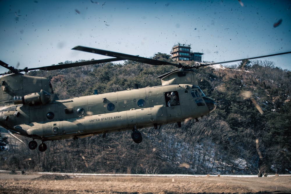 2nd Infantry Division, 2/3 Infantry Regiment Live-Fire Exercise