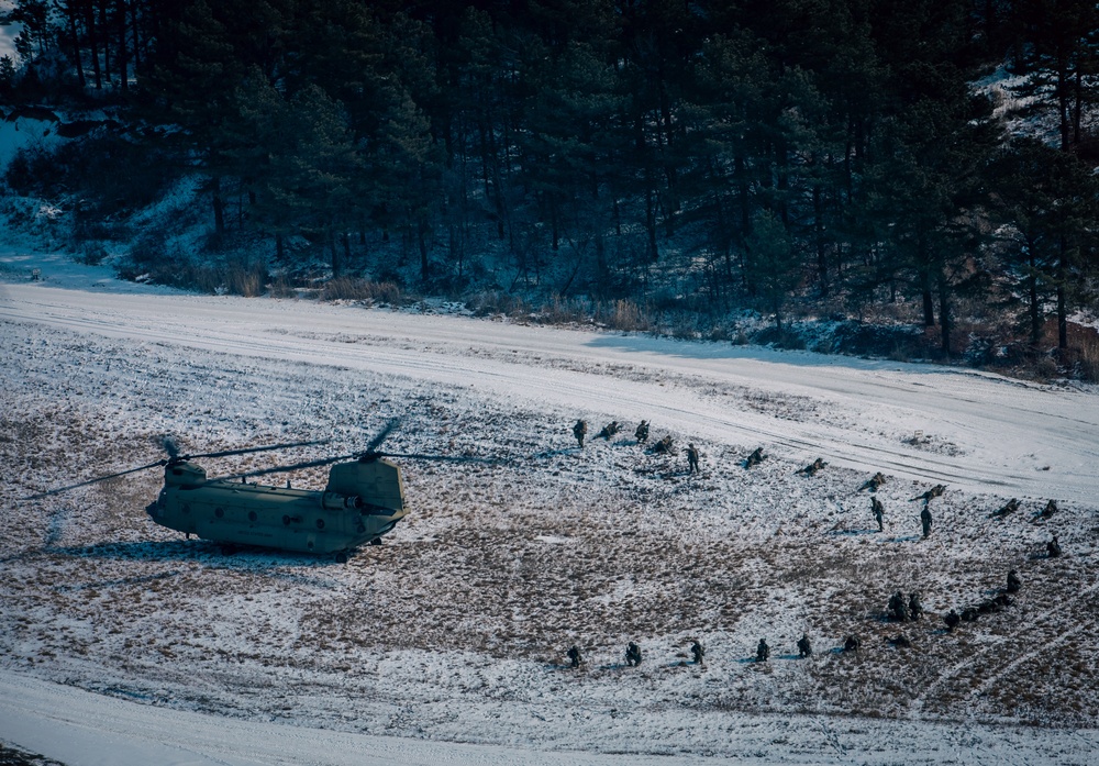 2nd Infantry Division, 2/3 Infantry Regiment Live-Fire Exercise