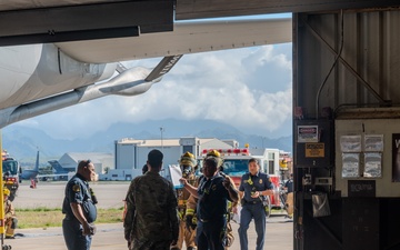 15th &amp; 154th Maintenance Squadron conduct a confined space exercise on JBPHH