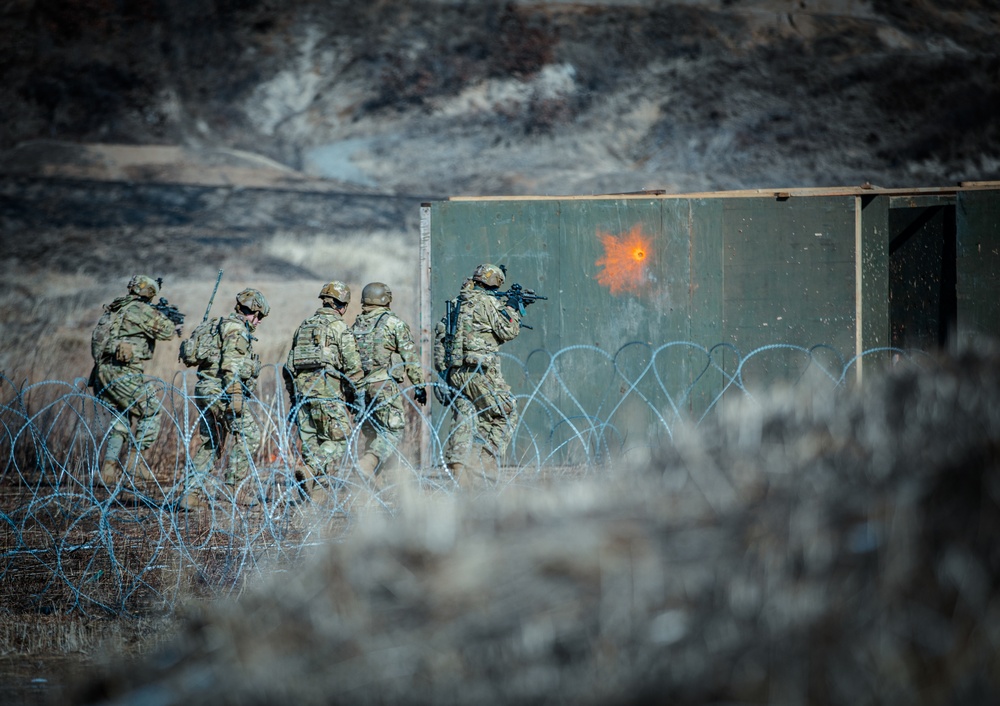 2nd Infantry Division, 2/3 Infantry Regiment Live-Fire Exercise