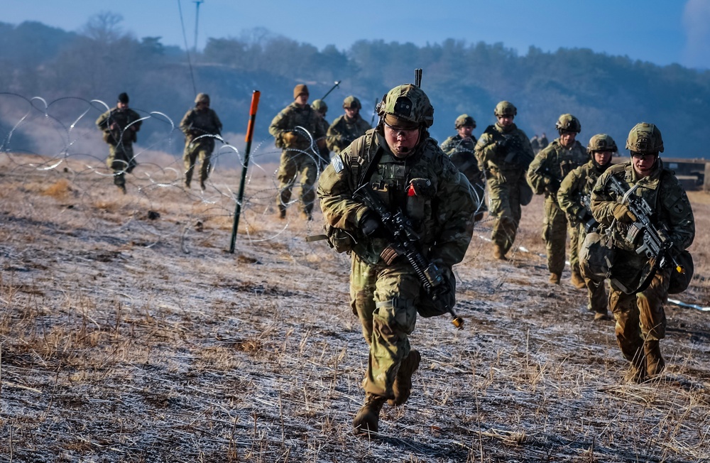 2nd Infantry Division, 2/3 Infantry Regiment Live-Fire Exercise