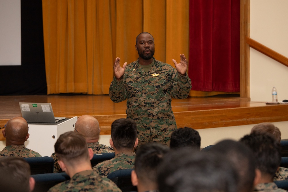 3rd MLG Holds Pre-Deployment Brief for Upcoming KMEP Exercise