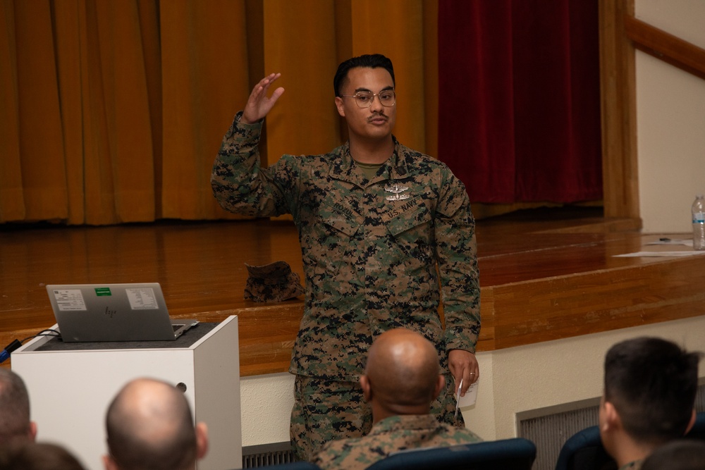 3rd MLG Holds Pre-Deployment Brief for Upcoming KMEP Exercise