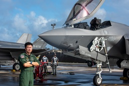 JASDF aircraft lands at Andersen AFB for CN25