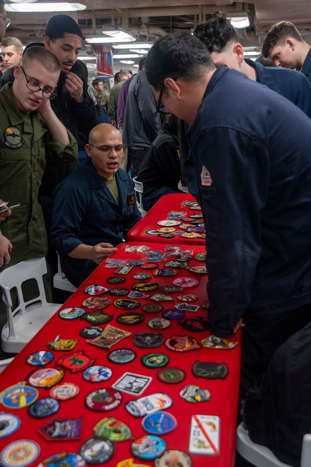 Coin and Patch Night aboard USS America (LHA 6)