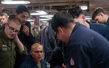 Coin and Patch Night aboard USS America (LHA 6)