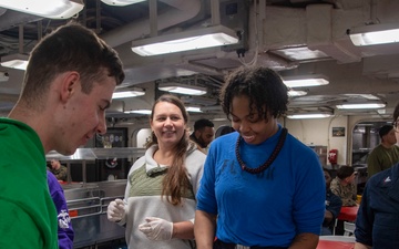 Social Night aboard USS America (LHA 6)