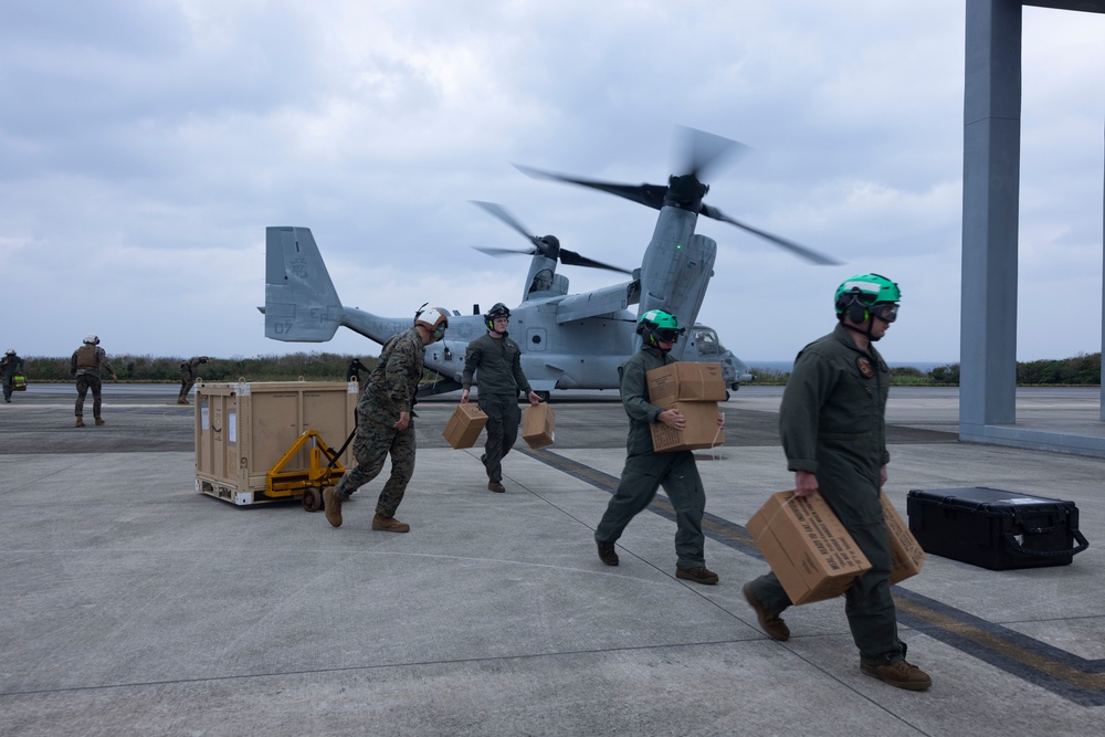 VMM-265 departs MCAS Futenma for Nansei Sword 25