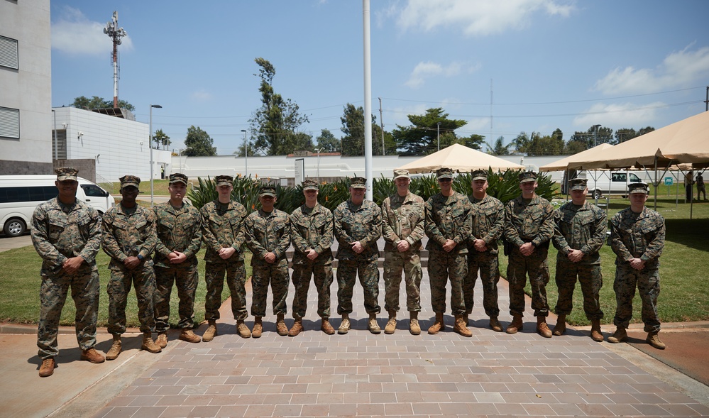 MARFOREUR/AF Commander Visits U.S. Embassy in Nairobi