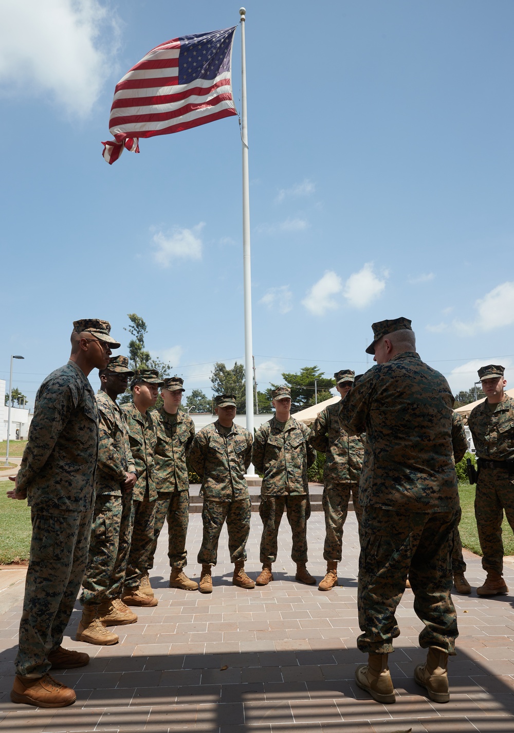 MARFOREUR/AF Commander Visits U.S. Embassy in Nairobi