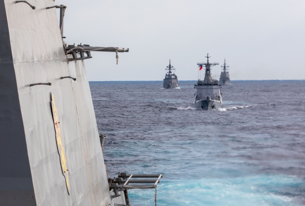 Australia, Japan, the Philippines, and the United States Conduct Multilateral Maritime Cooperative Activity