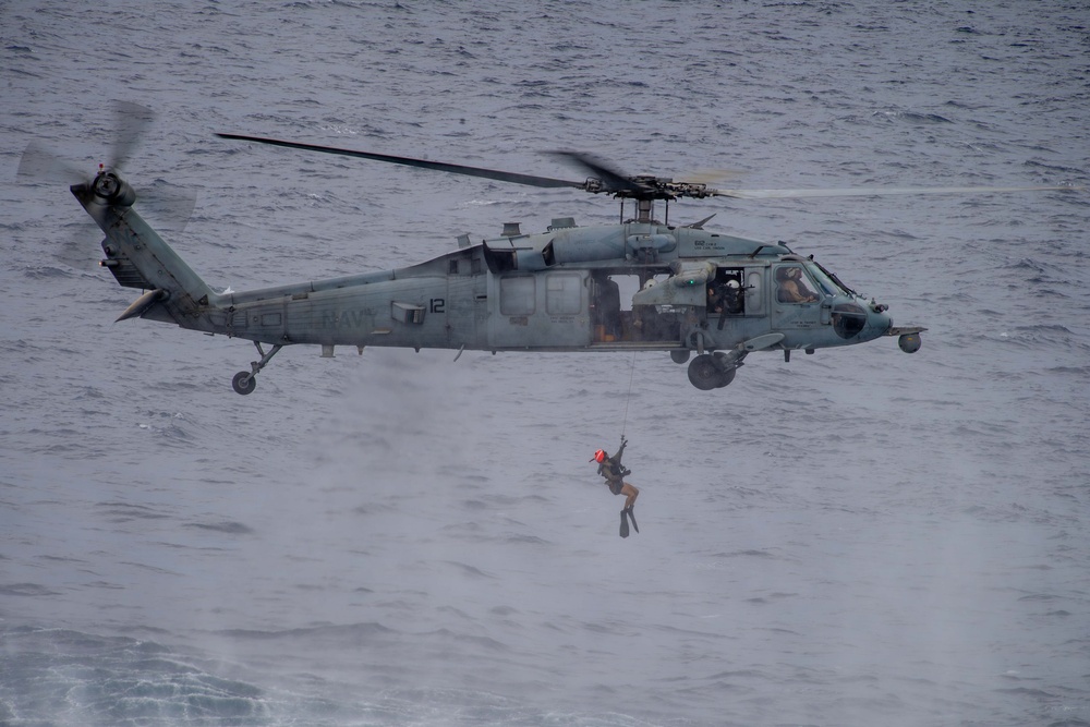 USS Carl Vinson (CVN 70) Conducts Routine Operations in the Celebes Sea