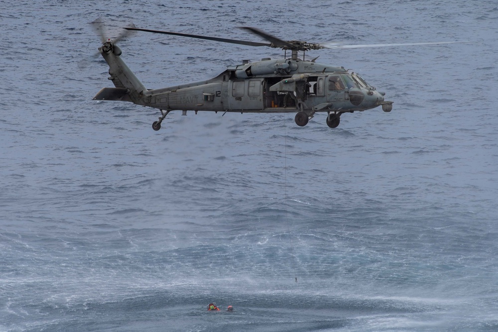 USS Carl Vinson (CVN 70) Conducts Routine Operations in the Celebes Sea