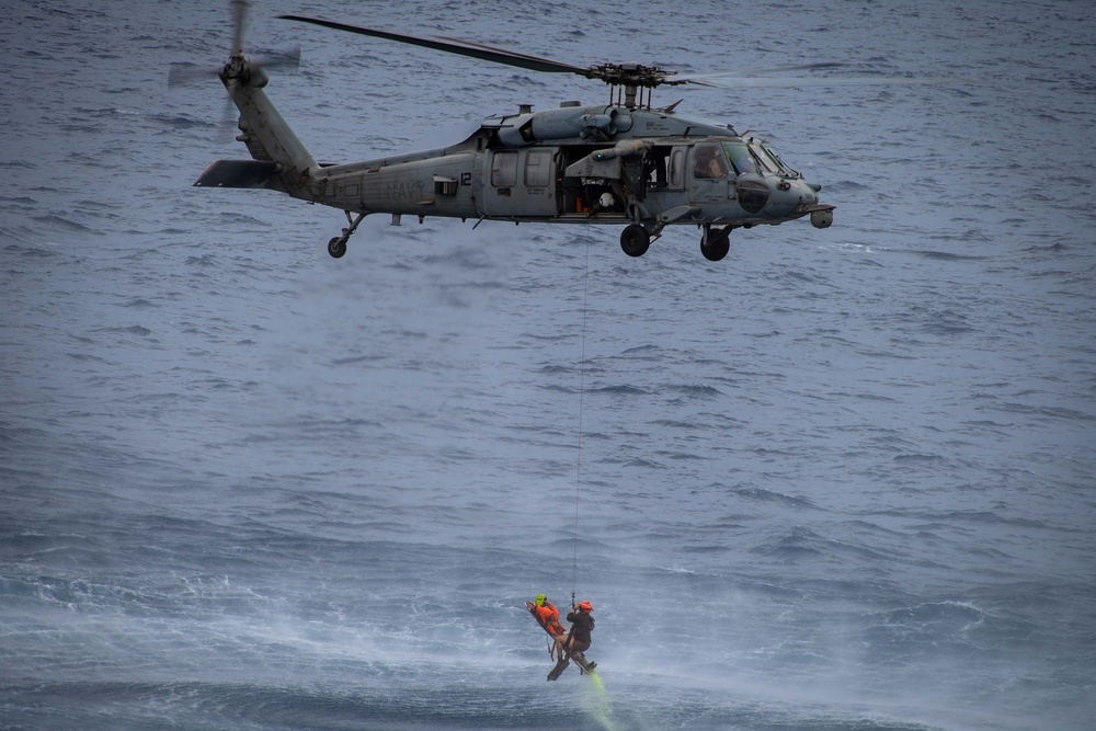 USS Carl Vinson (CVN 70) Conducts Routine Operations in the Celebes Sea