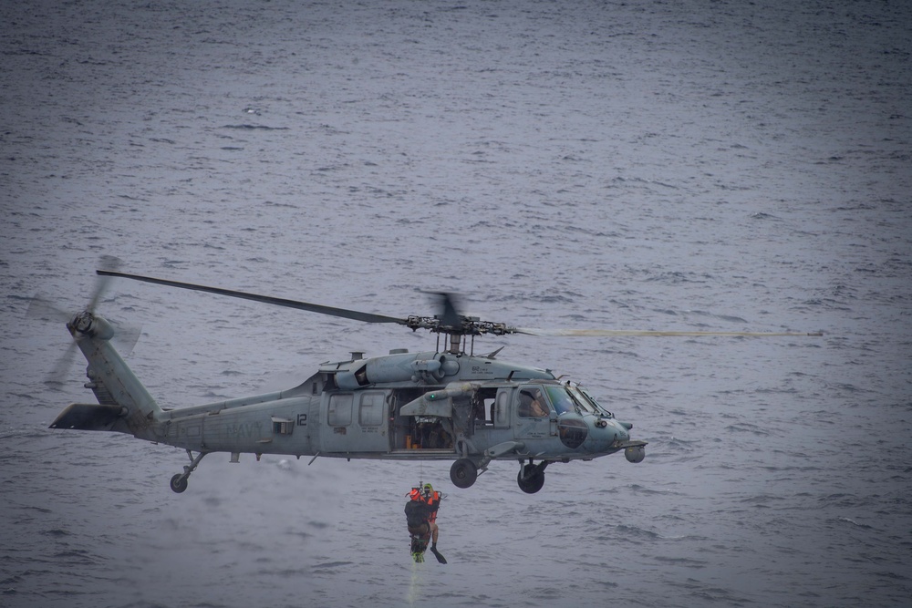 USS Carl Vinson (CVN 70) Conducts Routine Operations in the Celebes Sea