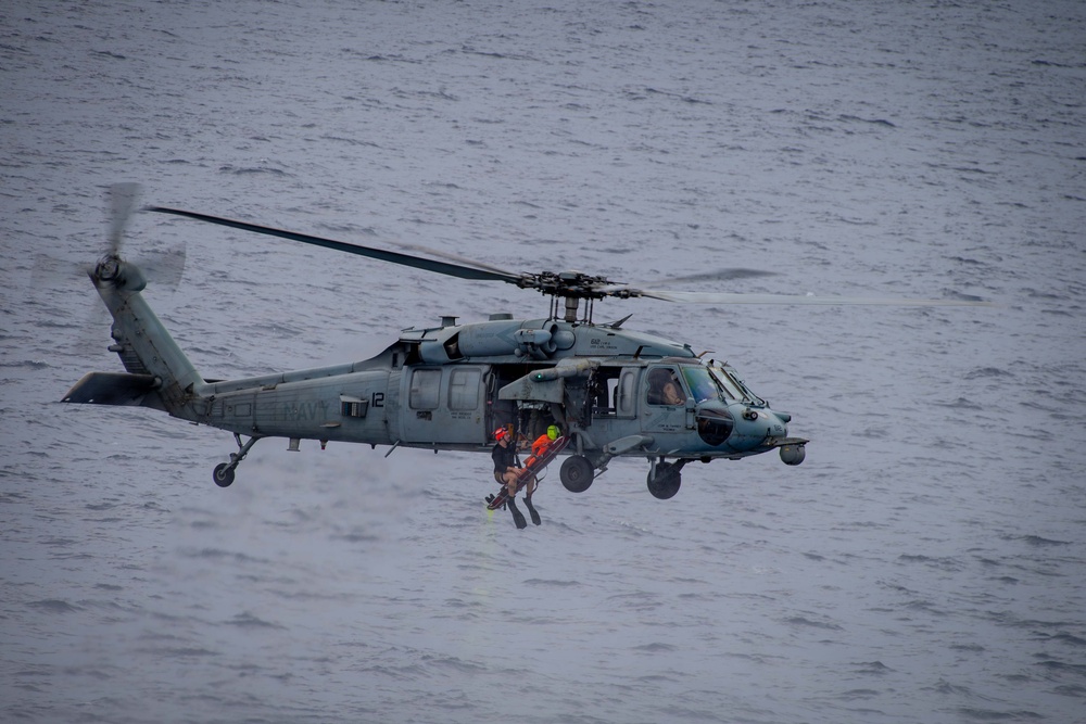 USS Carl Vinson (CVN 70) Conducts Routine Operations in the Celebes Sea