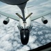 RC-135 refueled above the clouds