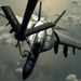 U.S. Navy F/A-18 Super Hornets refueled