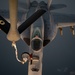 U.S. Navy F/A-18 Super Hornets refueled