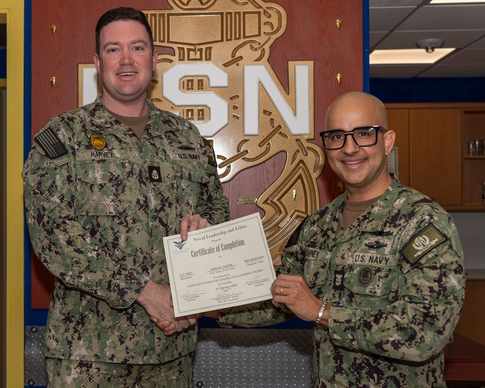 NSA Souda Bay February CPOLDC Graduation