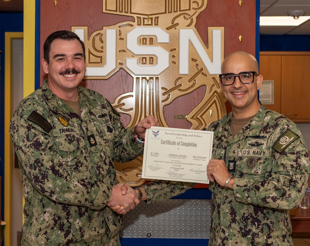 NSA Souda Bay February CPOLDC Graduation