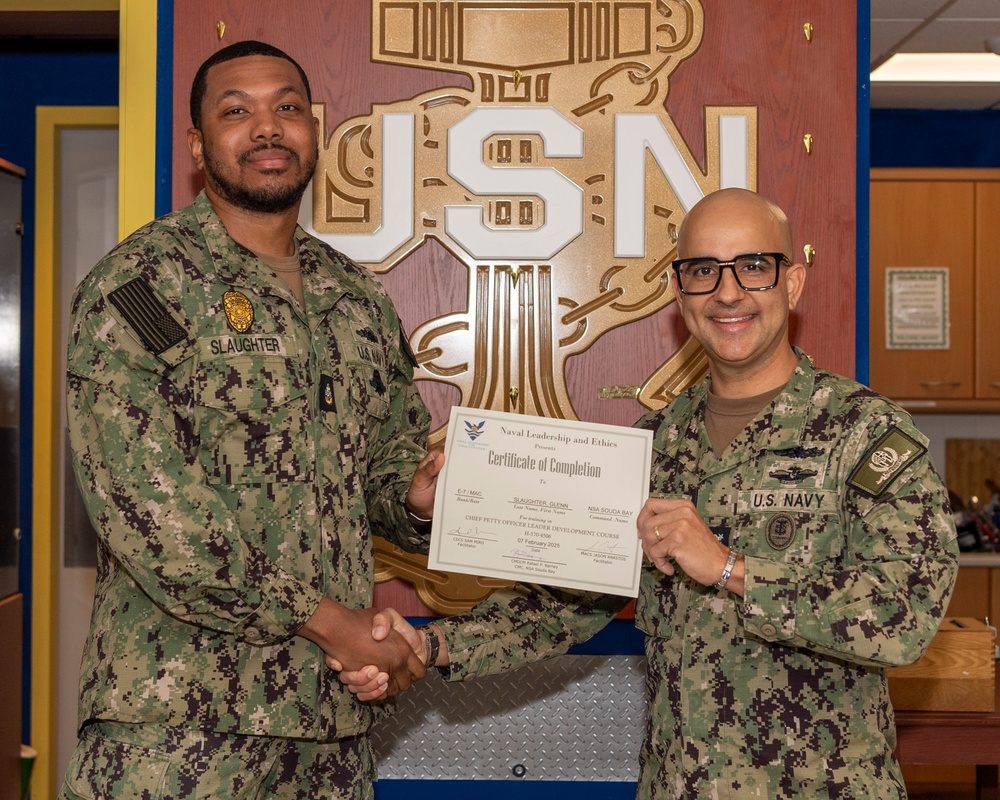 NSA Souda Bay February CPOLDC Graduation