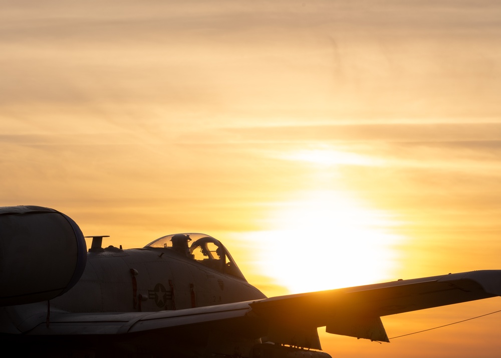 A-10 Thunderbolt II arrive in the U.S. Central Command AOR