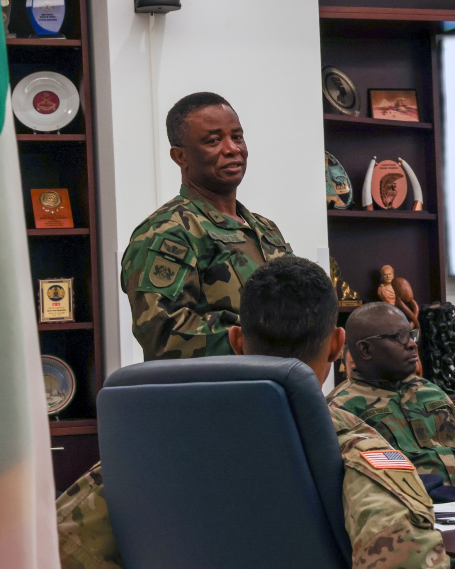 Ghana Armed Forces visit Italy to discuss African Land Forces Summit