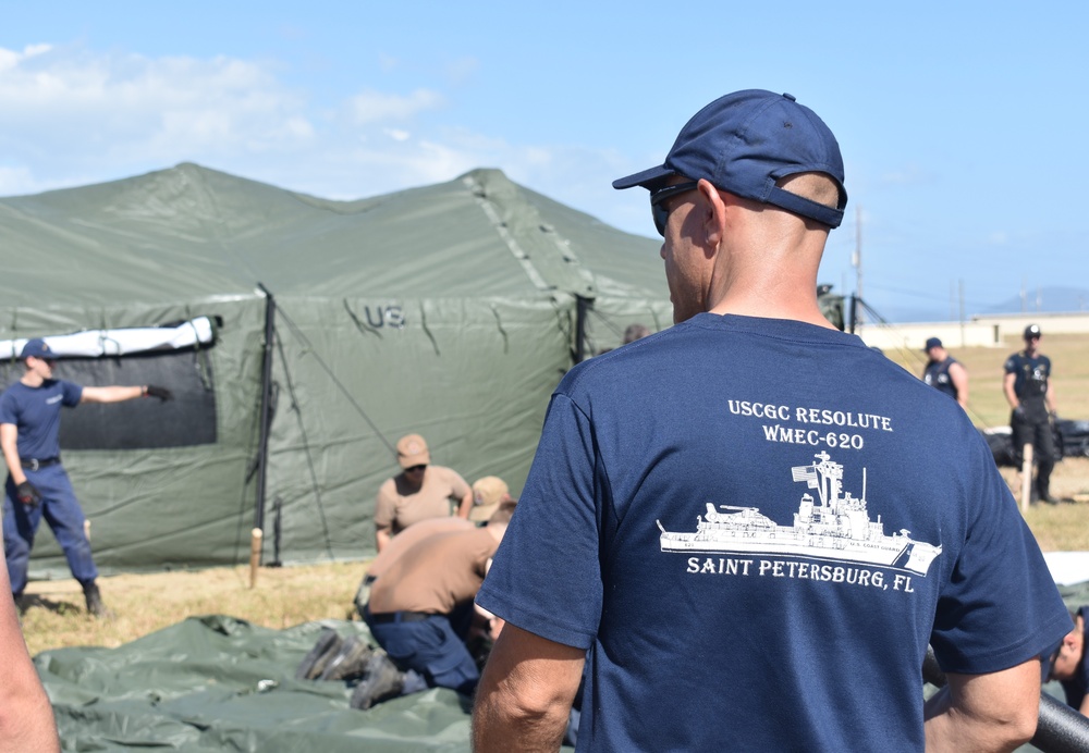 USCG Cutter Resolute supports Operation SOUTHERN GUARD