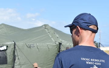 USCG Cutter Resolute supports Operation SOUTHERN GUARD