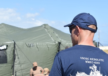 USCG Cutter Resolute supports Operation SOUTHERN GUARD