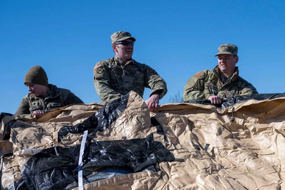 451st ESC HHC Training at McConnell