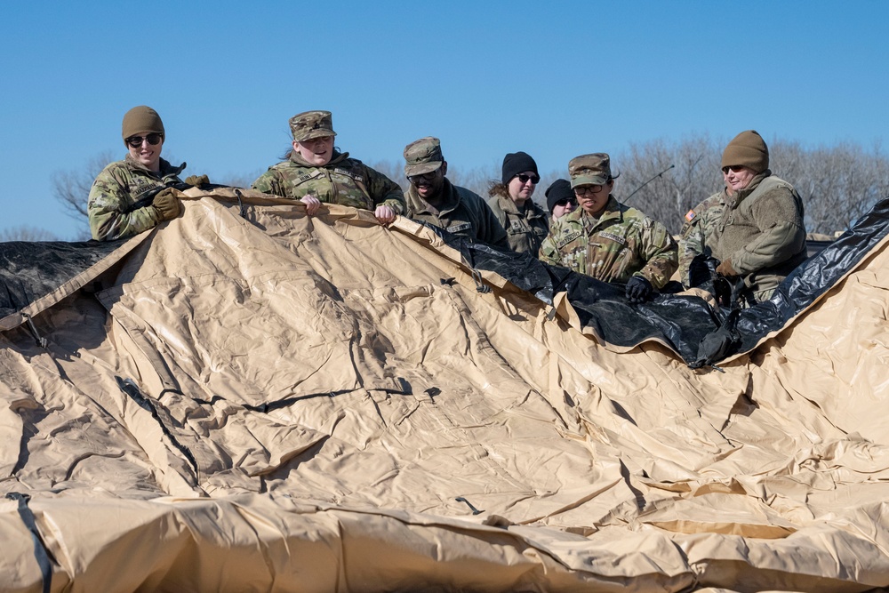 451st ESC HHC Training at McConnell