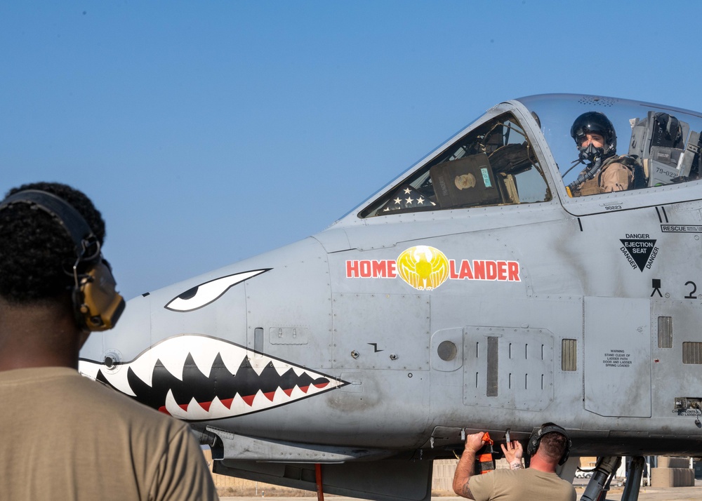 Agile Spartan brings the thunder, employing A-10 Thunderbolt II