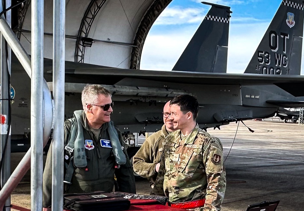 Command deputy visits F-15EX program, informs future decisions