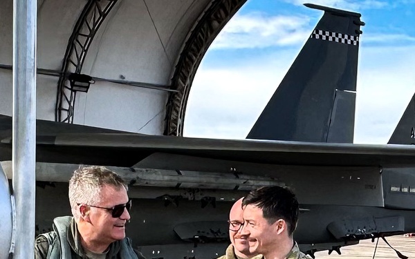 Command deputy visits F-15EX program, informs future decisions