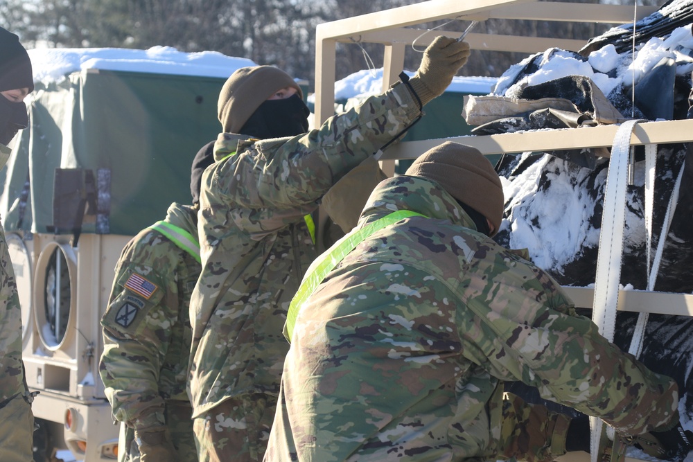 10th Mountain Division readies gear for upcoming mission in support of USNORTHCOM