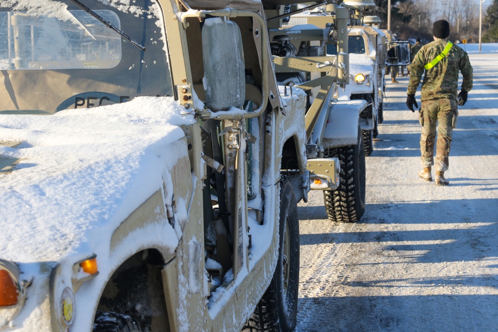10th Mountain Division readies gear and supplies for upcoming mission in support of USNORTHCOM
