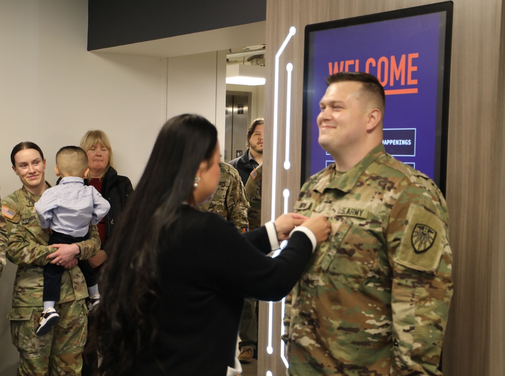 Promotion Ceremony of SSG Devin M. Smith