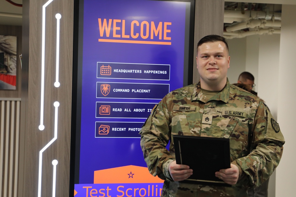 Promotion Ceremony of SSG Devin M. Smith