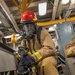 USS Wasp Conducts Damage Control Drill