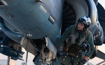 U.S. Marines with VMA-231 conduct flight operations at NAF El Centro