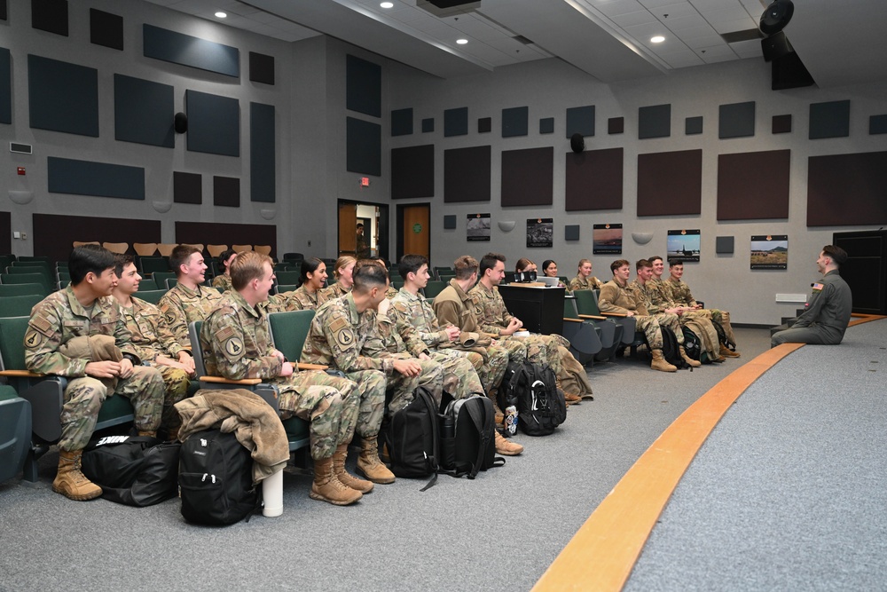 U.S. Air Force Academy cadets visit 317 AW