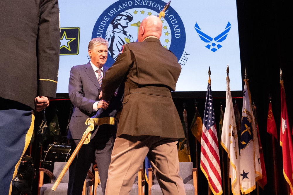 Rhode Island TAG Change of Command Ceremony