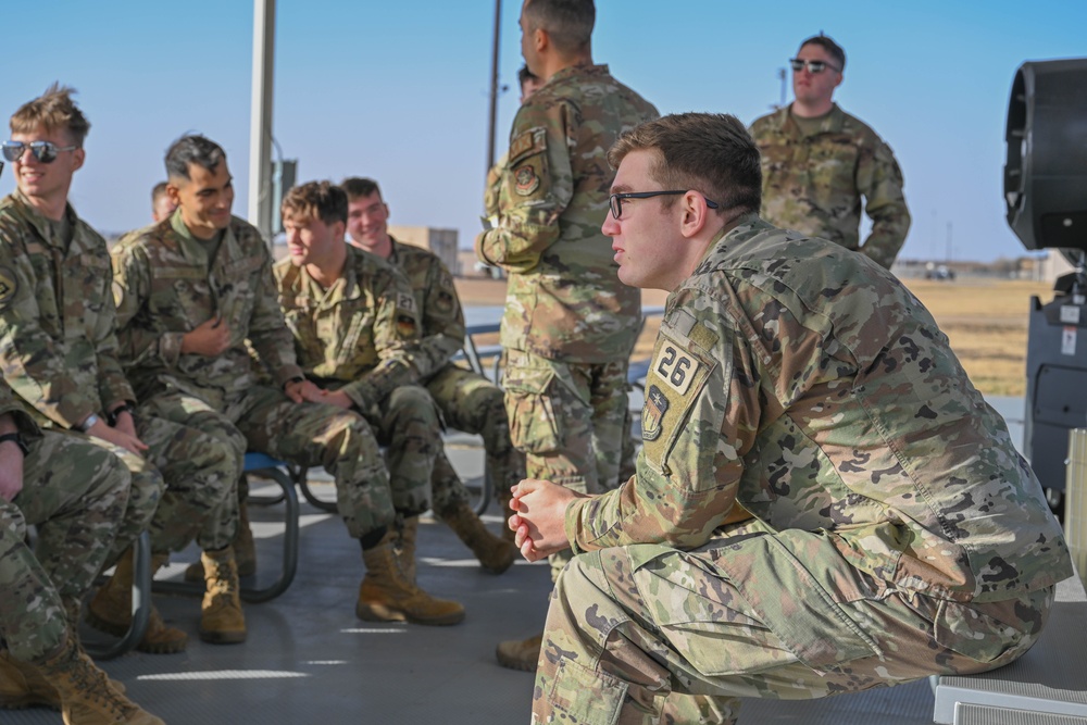 U.S. Air Force Academy cadets visit 317 AW