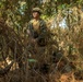 U.S. Marines with the 2nd MAW Band hold security force training