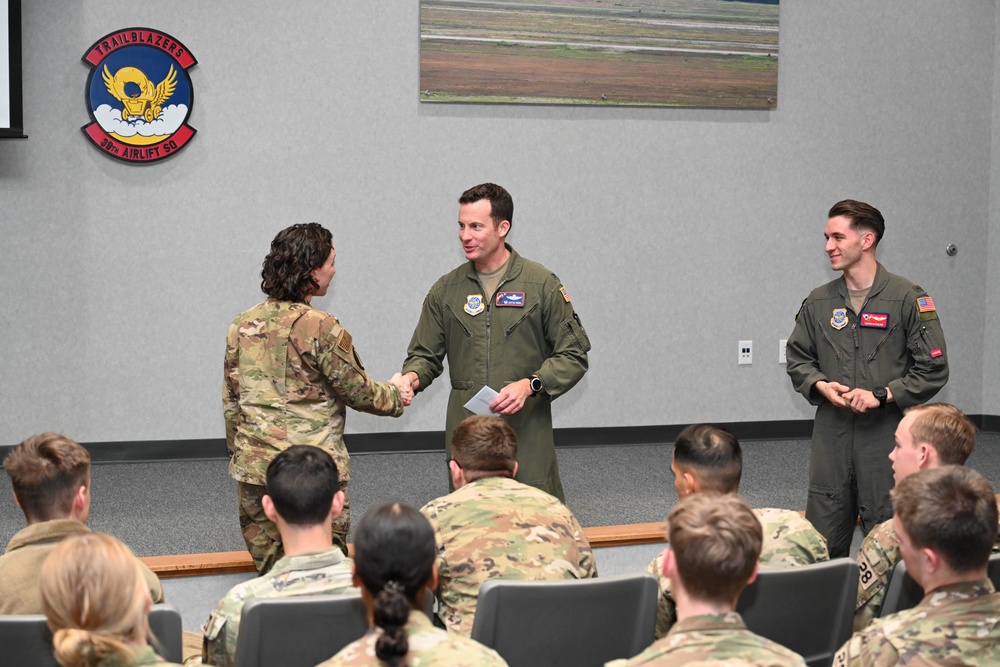 U.S. Air Force Academy cadets visit 317 AW