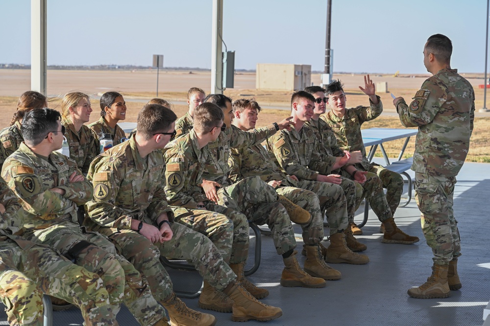 U.S. Air Force Academy cadets visit 317 AW